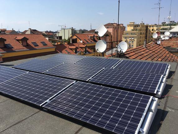 pannelli fotovoltaici sui tetti