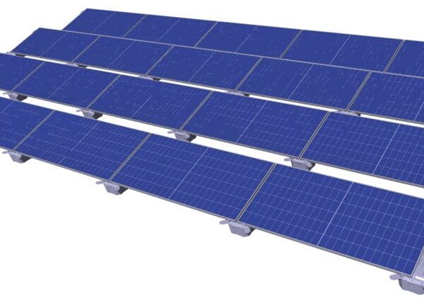 Zavorra pannelli fotovoltaici – LANDBLOCK 15° - immagine 4