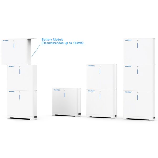 Wanroy WY51100 – Batteria accumulo fotovoltaico 5 kWh LiFePO4 51.2V 100Ah - immagine 2